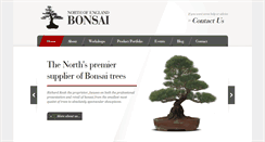 Desktop Screenshot of northofenglandbonsai.com